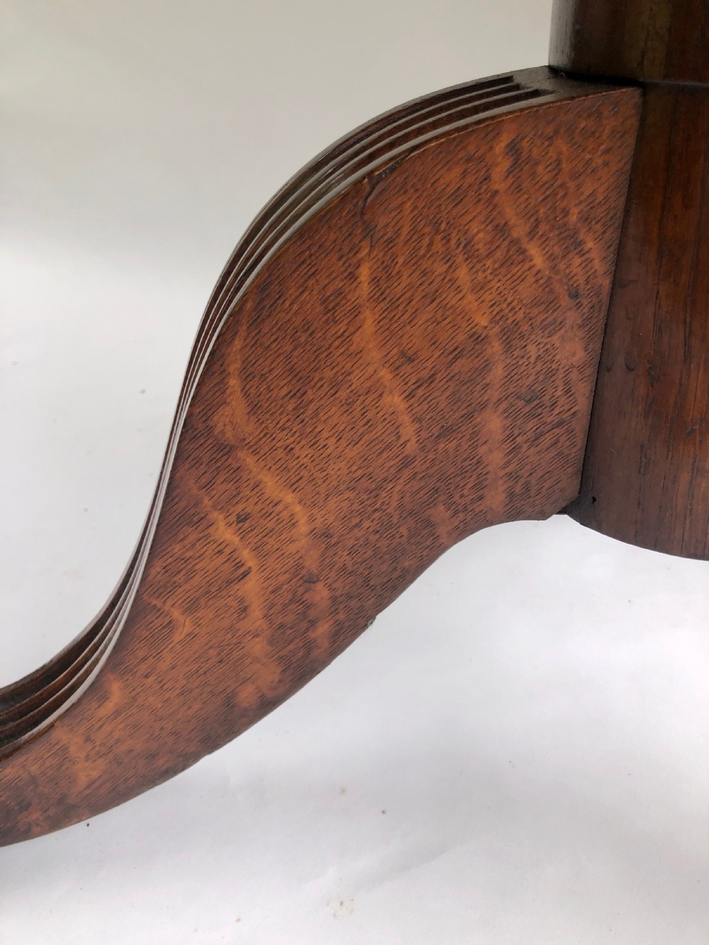 Quality Antique Regency Oak Centre Table View XIV