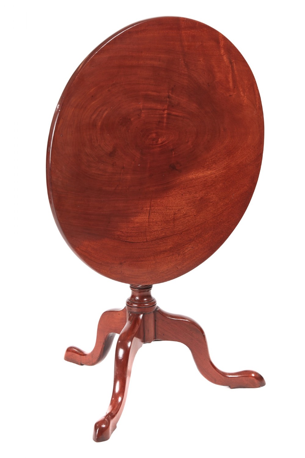 George III Antique Mahogany Tripod Table