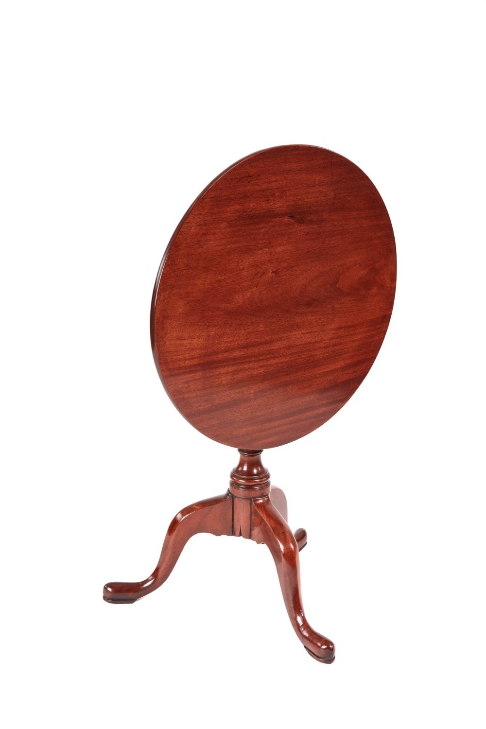 Fine George III Mahogany Tripod Table