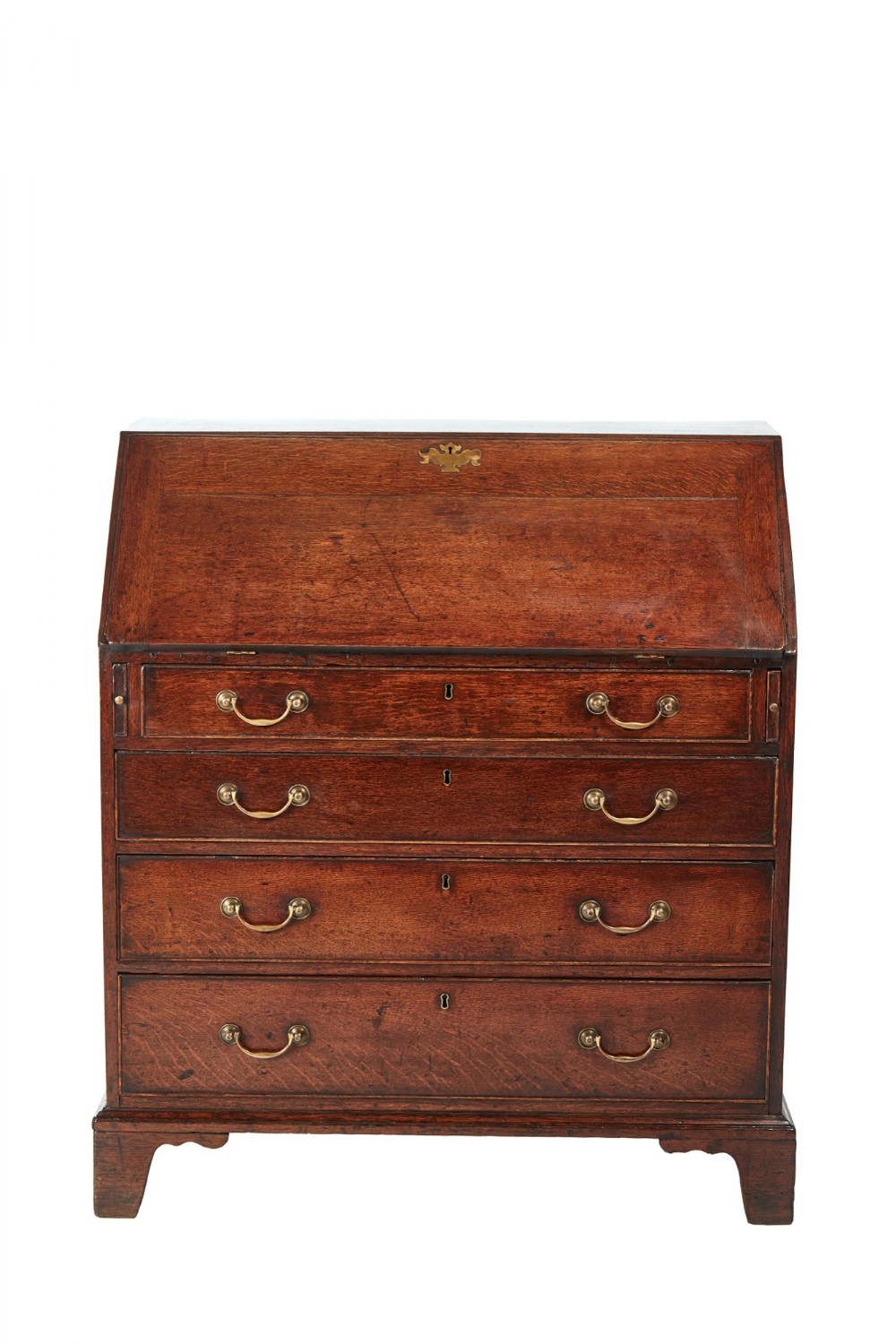 18th Century Antique Oak Bureau