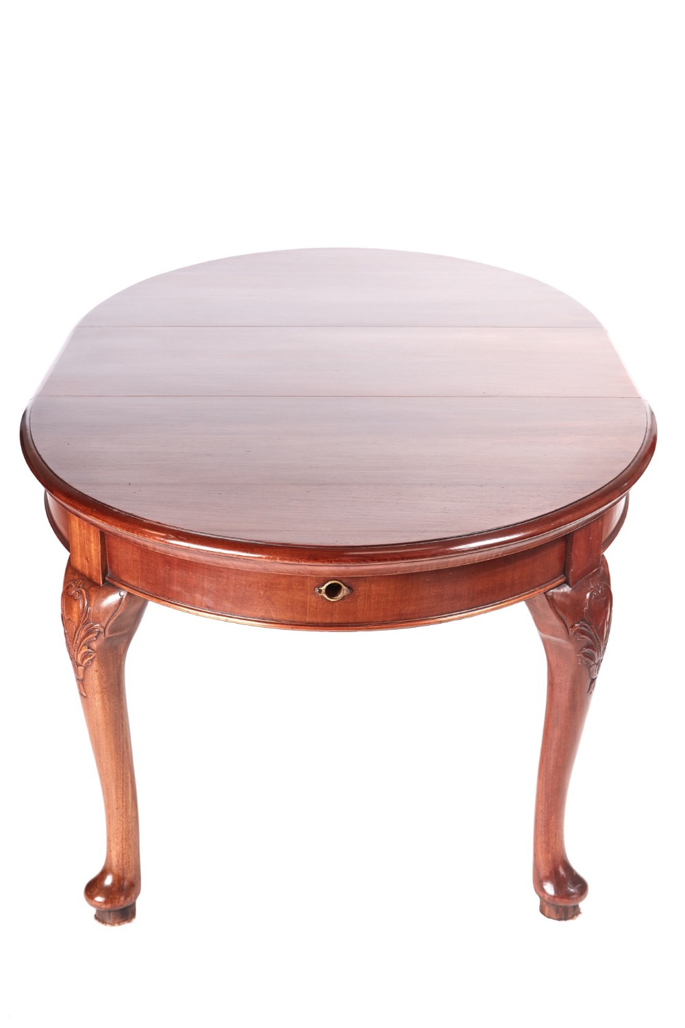 Quality Antique Mahogany Extending Dining Table