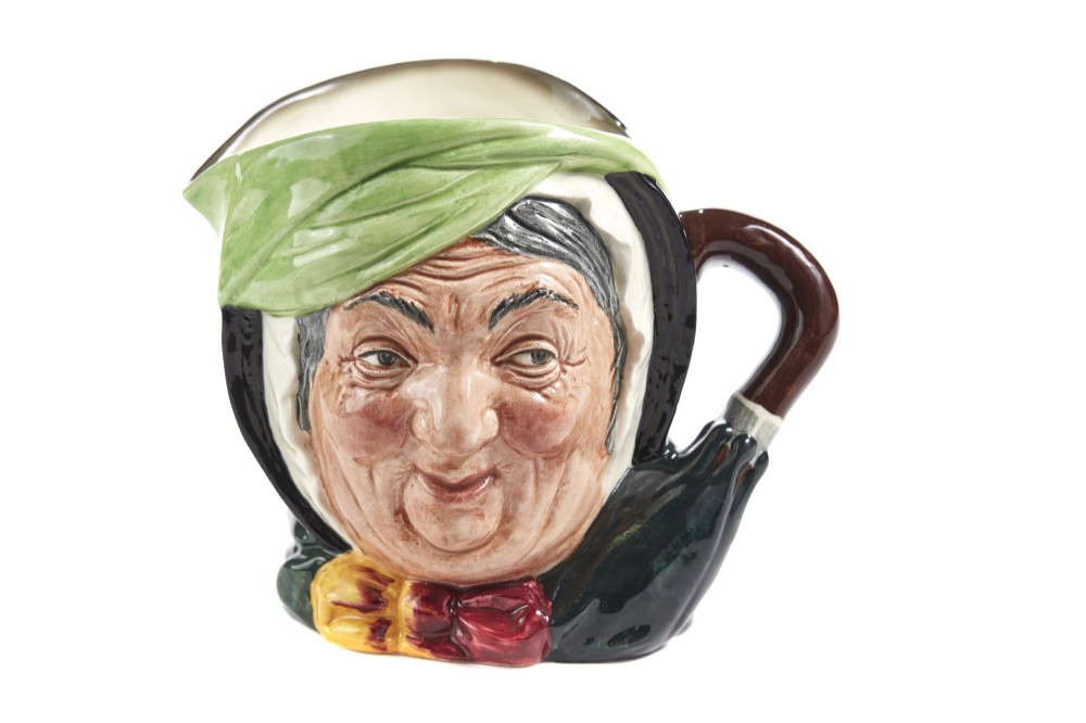  Sairey Gamp Character Toby Jug by Royal Doulton 
