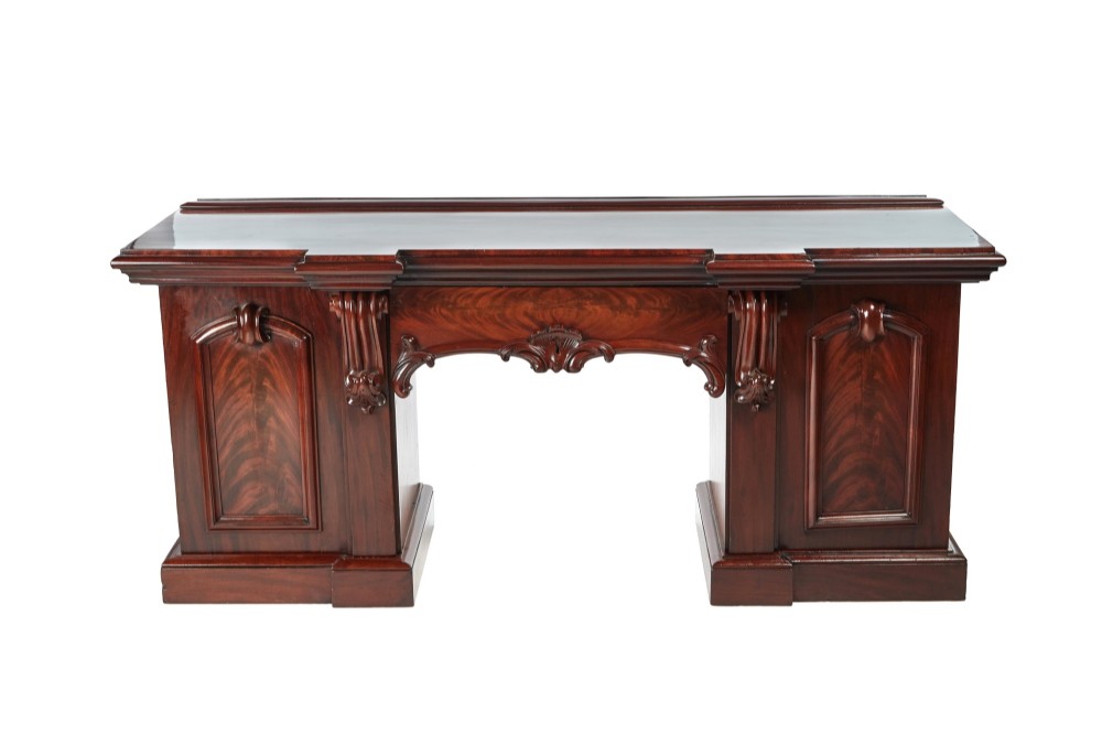 Fantastic Quality Victorian Carved Mahogany Sideboard