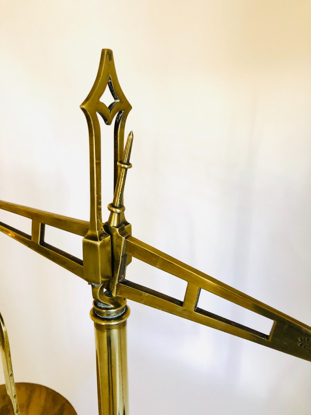 Pair of Antique Brass Scales View VII