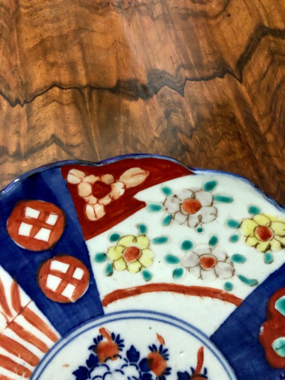 Set of Three Imari Japanese Plates View VIII