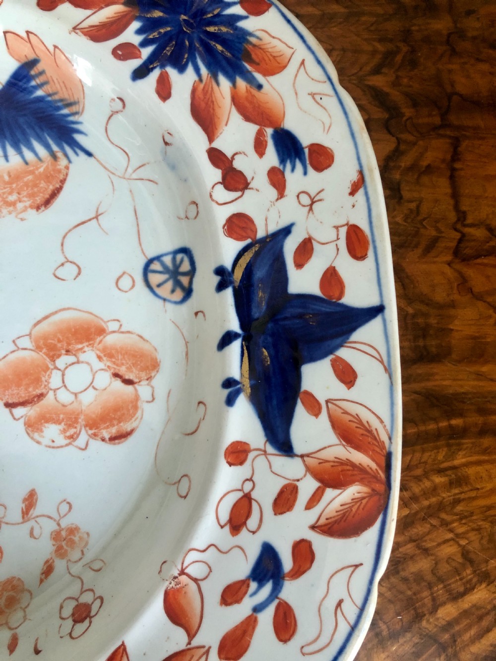 Large Mason’s Ironstone Antique Meat Plate/Platter  View III