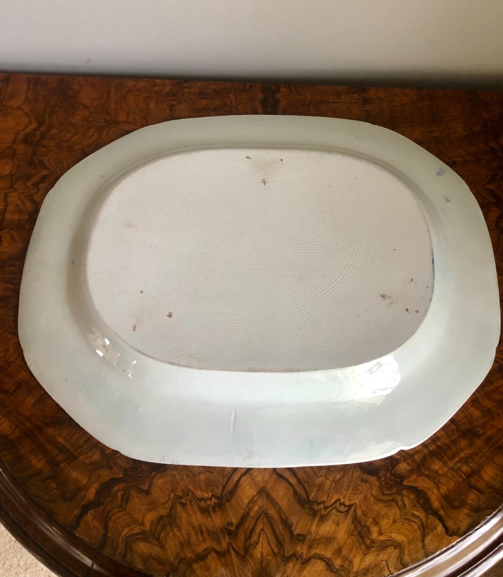 Large Mason’s Ironstone Antique Meat Plate/Platter  View VII