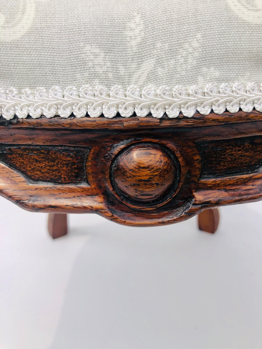 Pair of Quality Victorian Walnut Carved Side Chairs View V