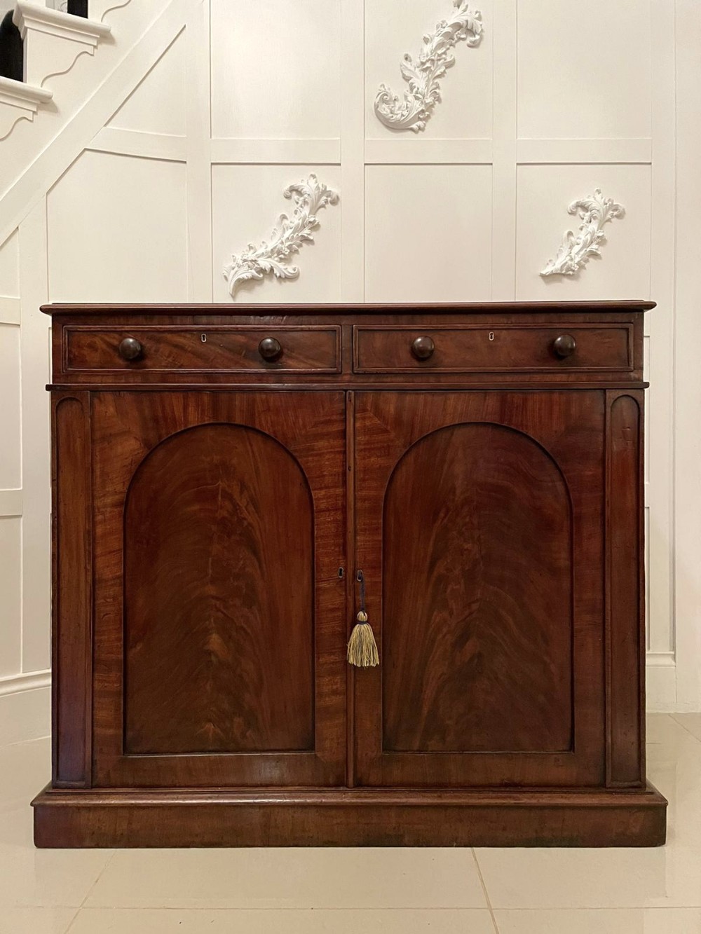 Antique Victorian Mahogany Side Cabinet