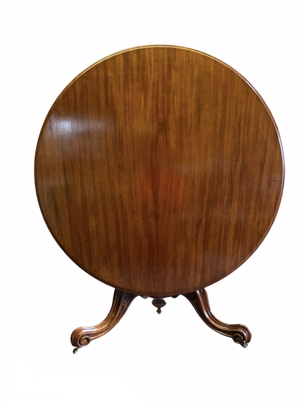 Antique Victorian Mahogany Round Breakfast Table