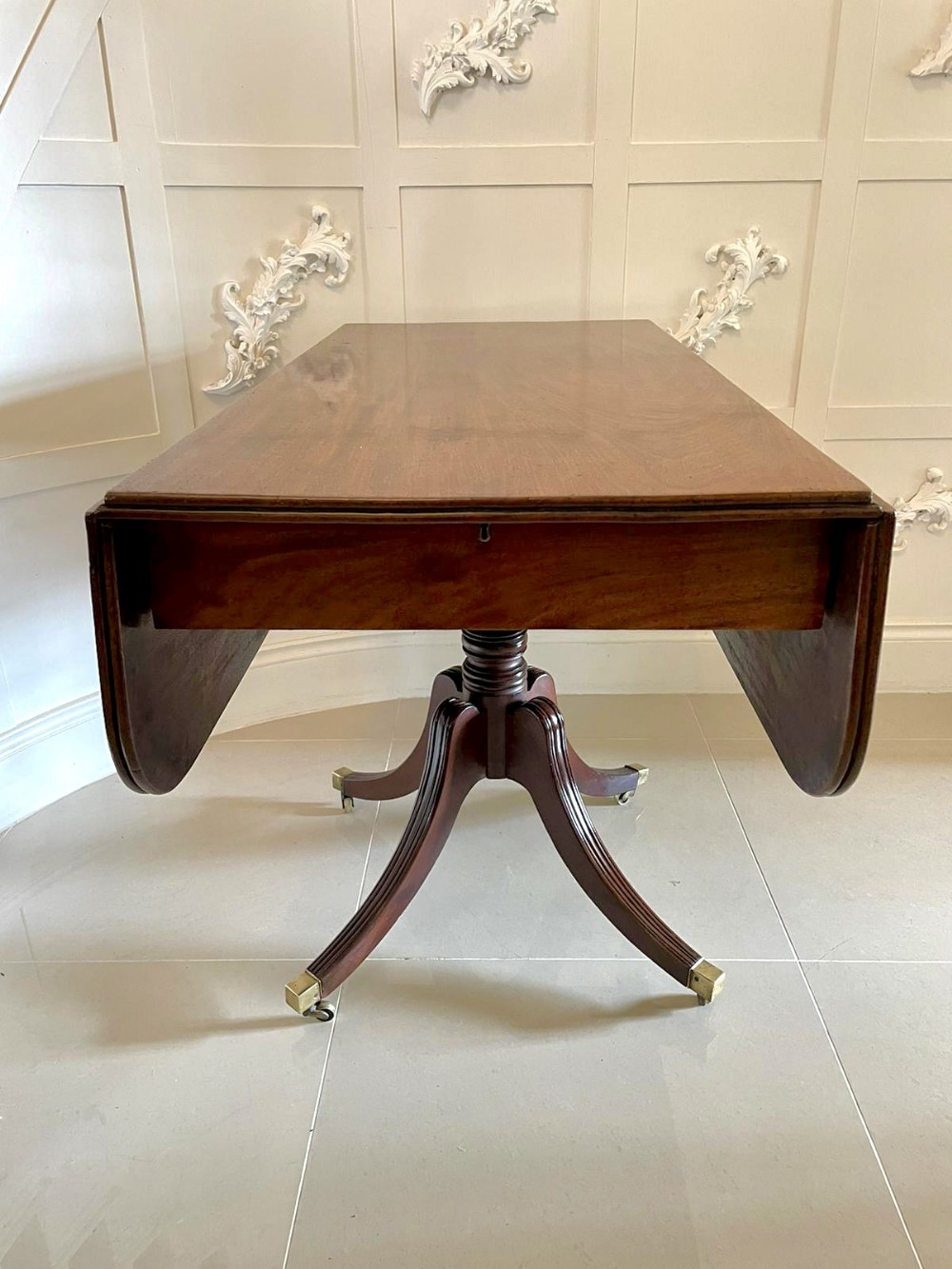 Antique Regency Mahogany Pembroke / Dining Table