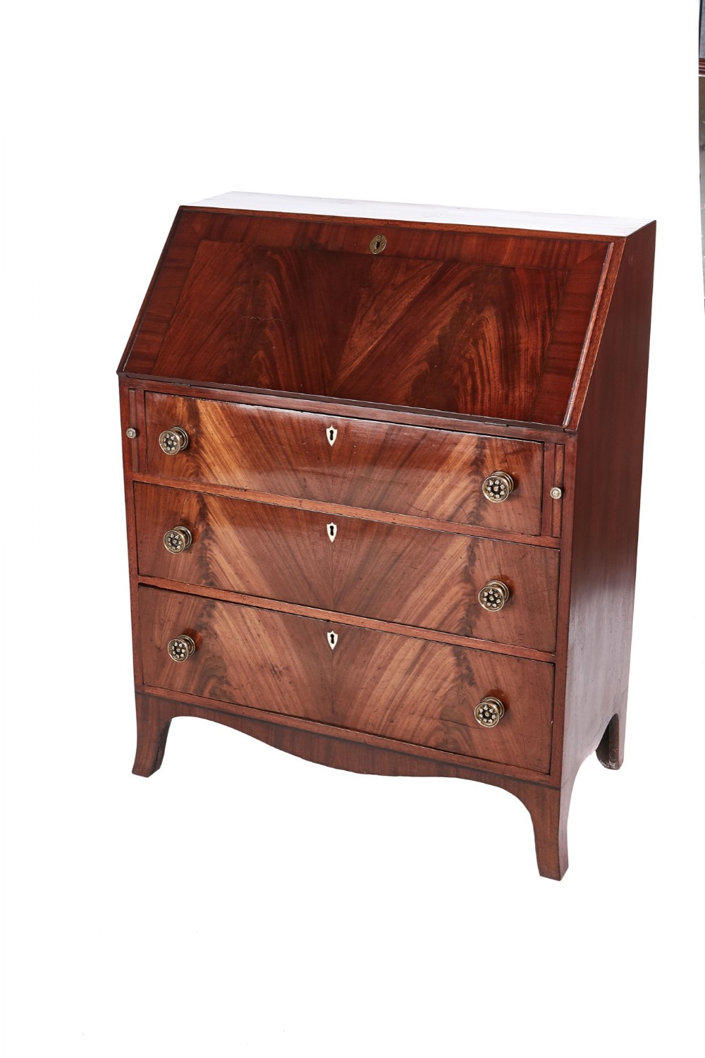 Antique Victorian Mahogany Bureau