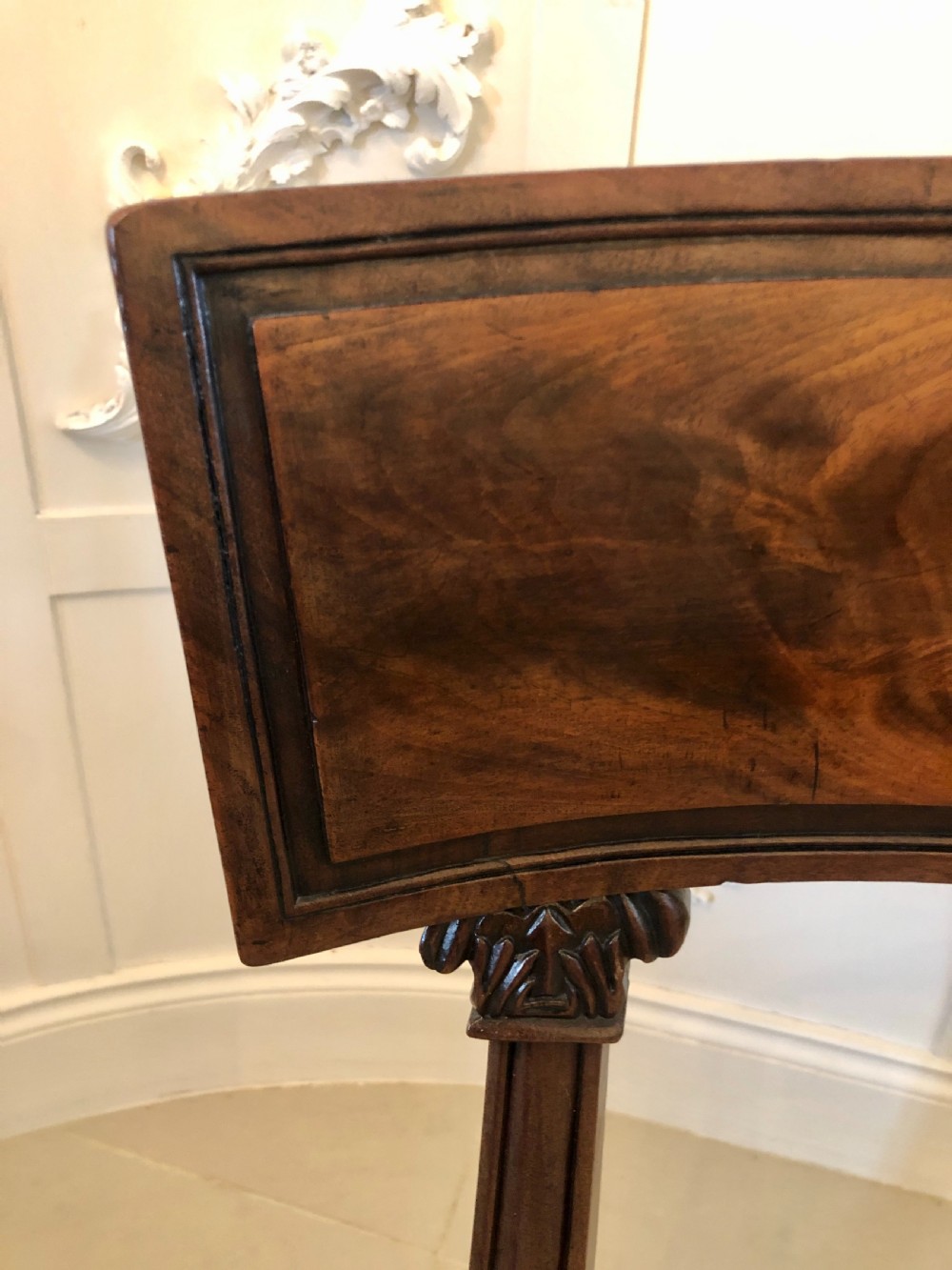  Quality Pair of Antique Mahogany Regency Library Chairs View II