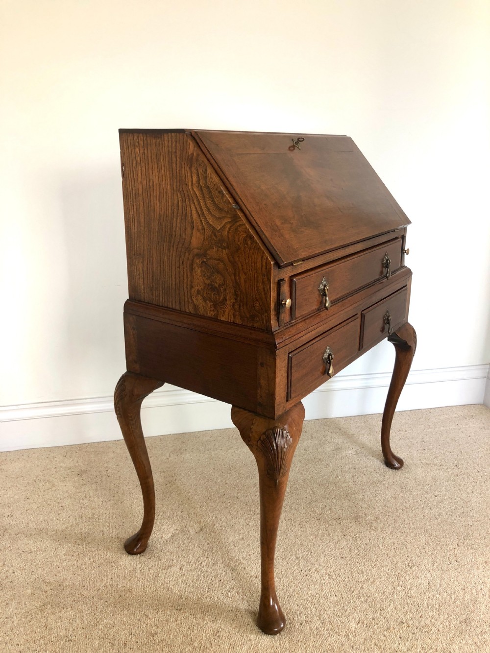  Antique Walnut Bureau View II
