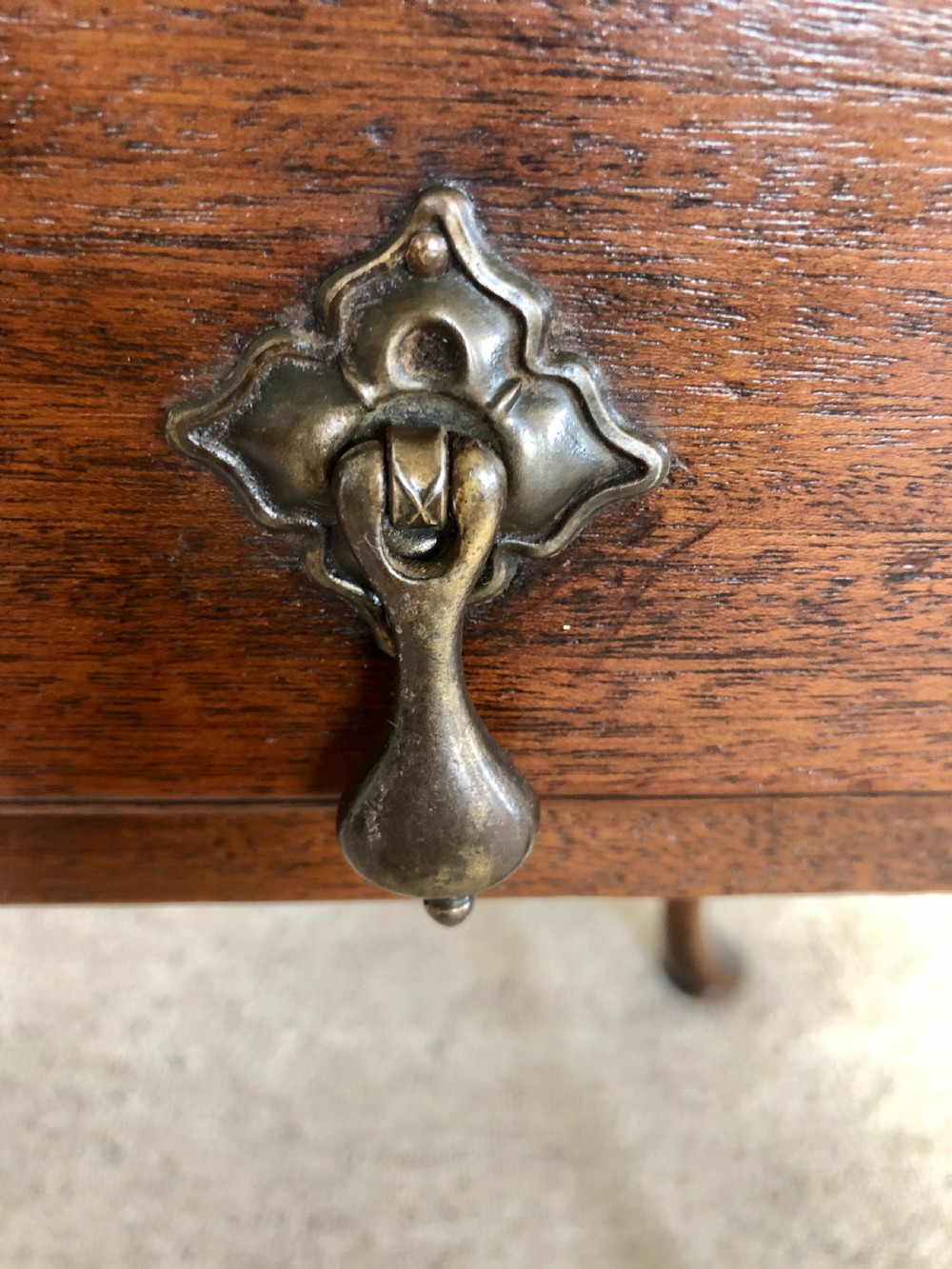  Antique Walnut Bureau View X