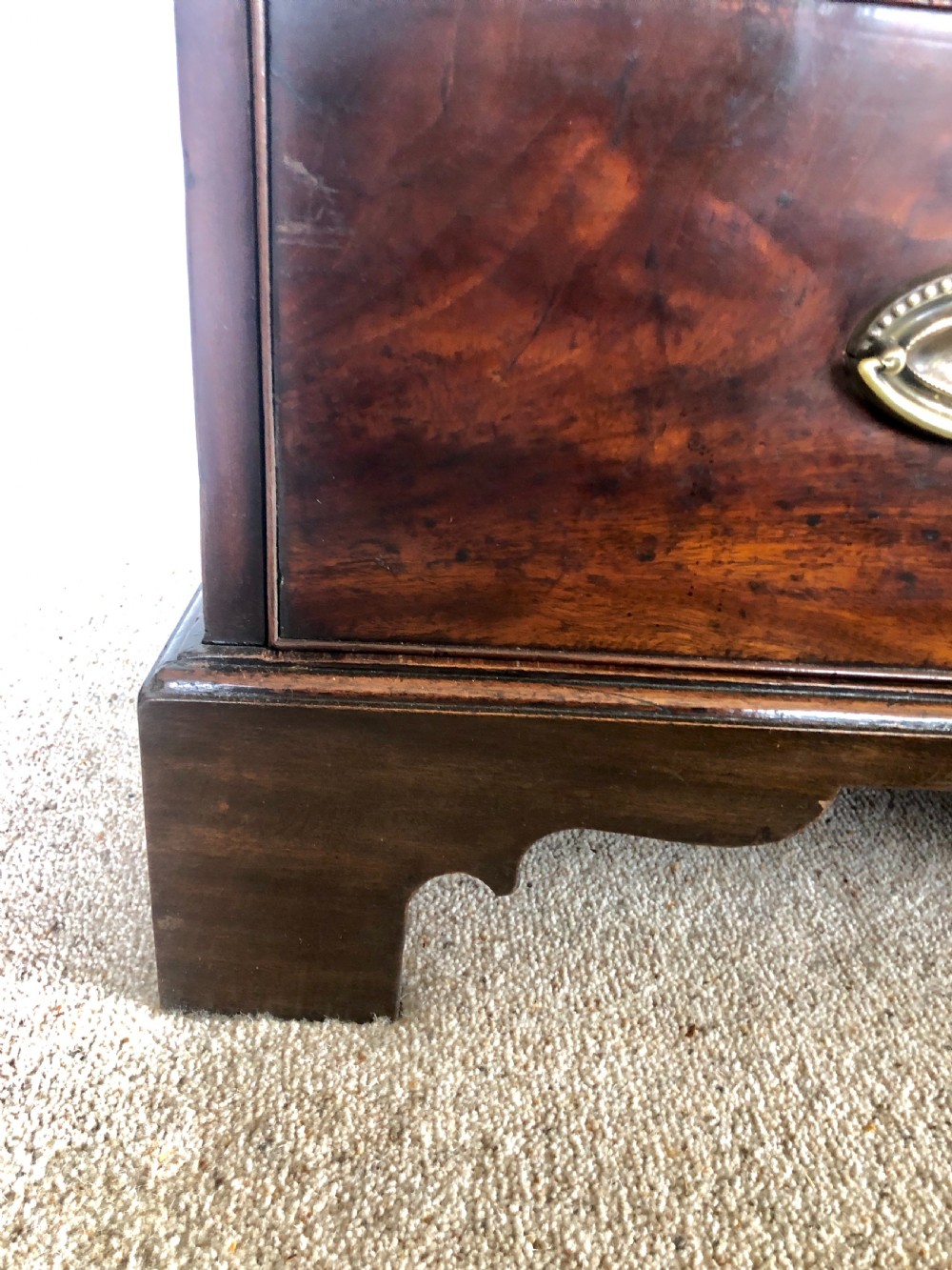 Antique George III Mahogany Secretaire Bookcase
 View XV