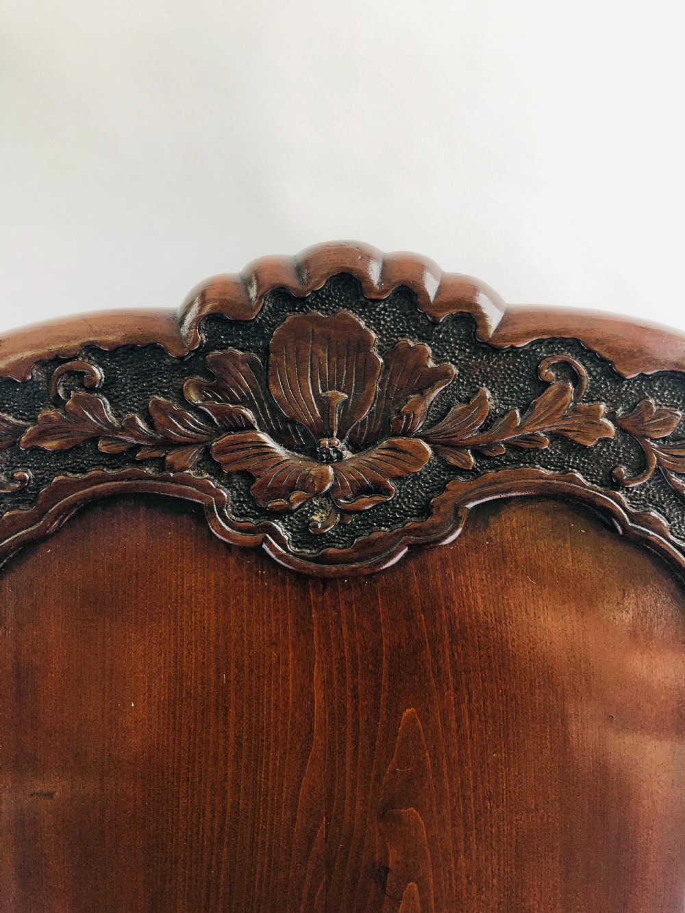  Fine Pair of Antique Carved Chinese Hall Chairs

 View III