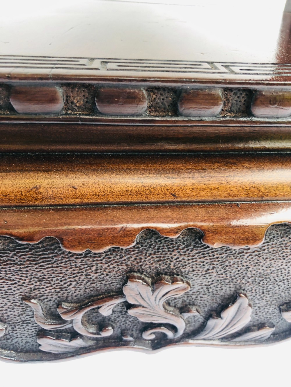  Fine Pair of Antique Carved Chinese Hall Chairs

 View IV