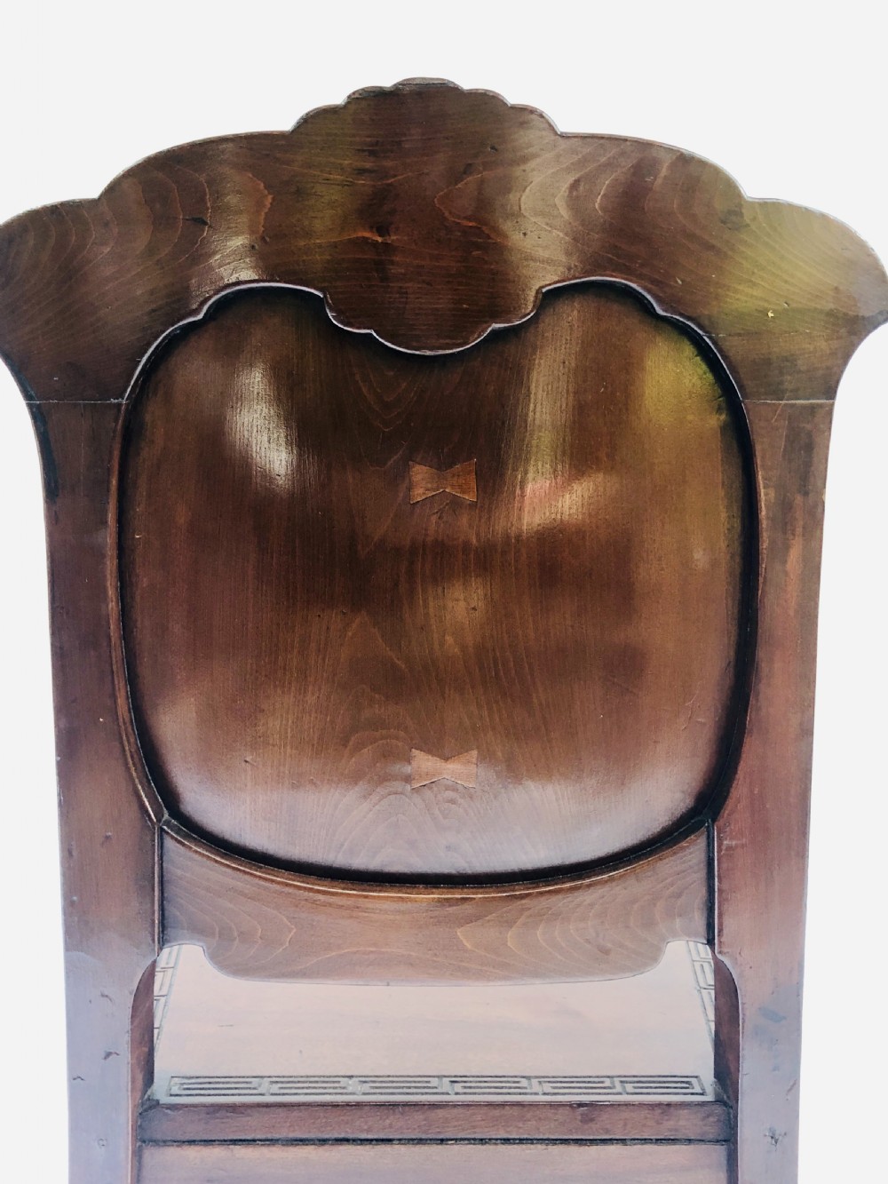  Fine Pair of Antique Carved Chinese Hall Chairs

 View VIII