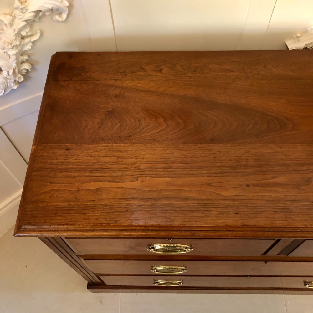  Antique Victorian Walnut Chest of Drawers
 View V