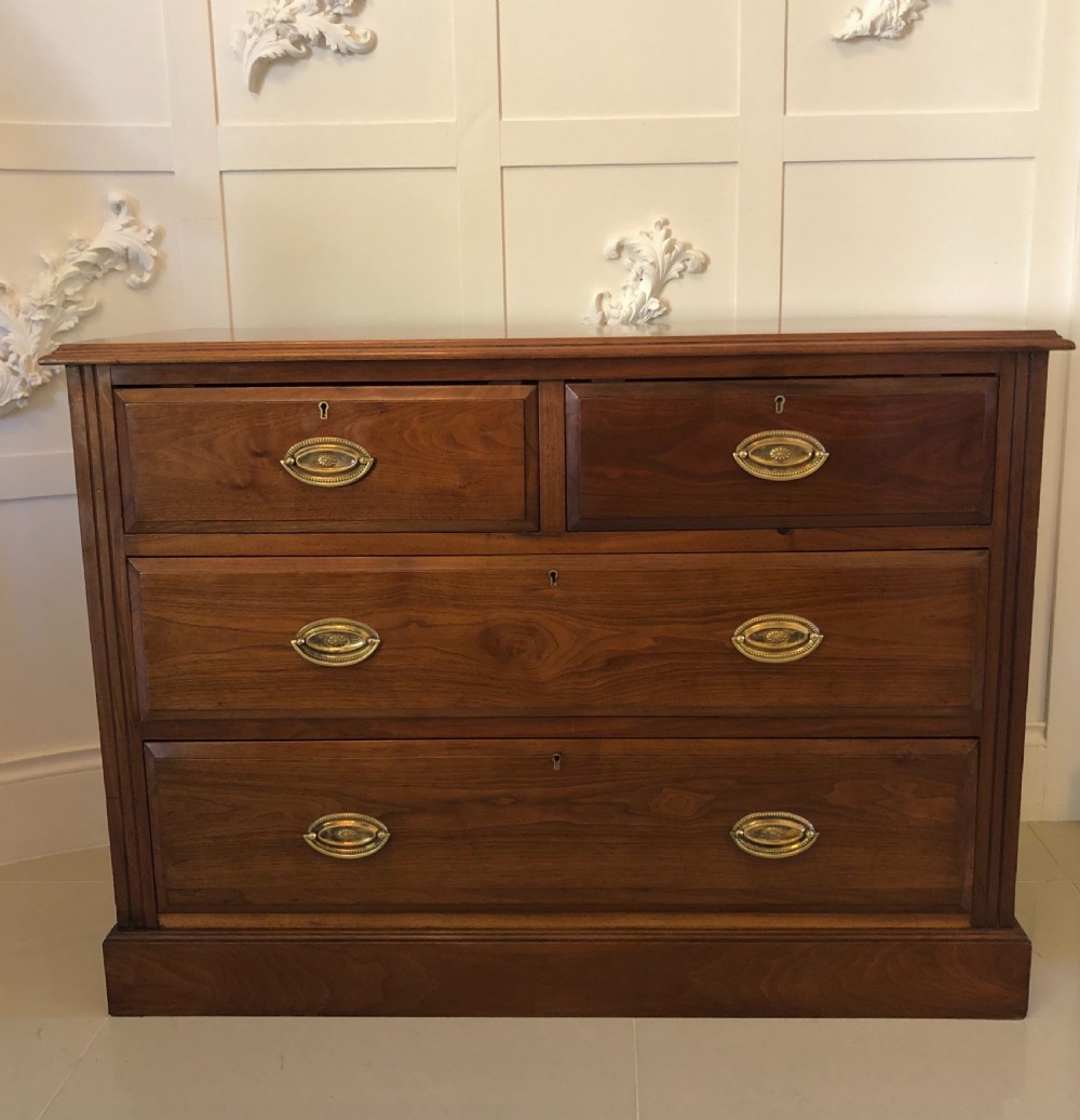  Antique Victorian Walnut Chest of Drawers
 View VIII