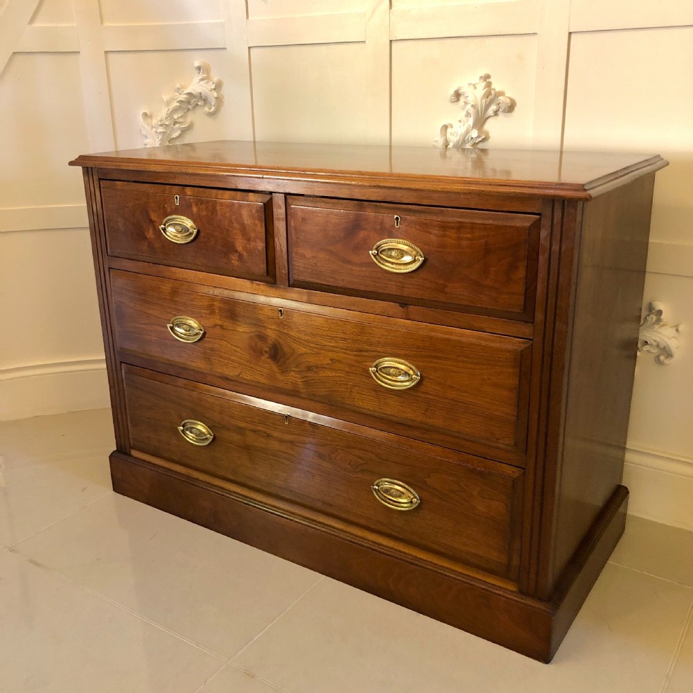  Antique Victorian Walnut Chest of Drawers
 View IX