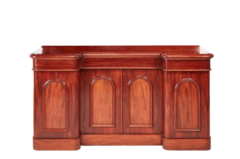 Quality Victorian Carved Mahogany Sideboard