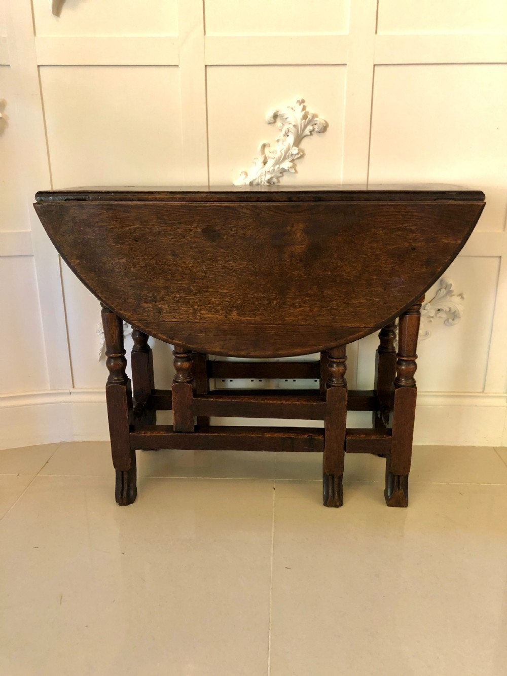 Antique 18th Century Oak Gateleg Table