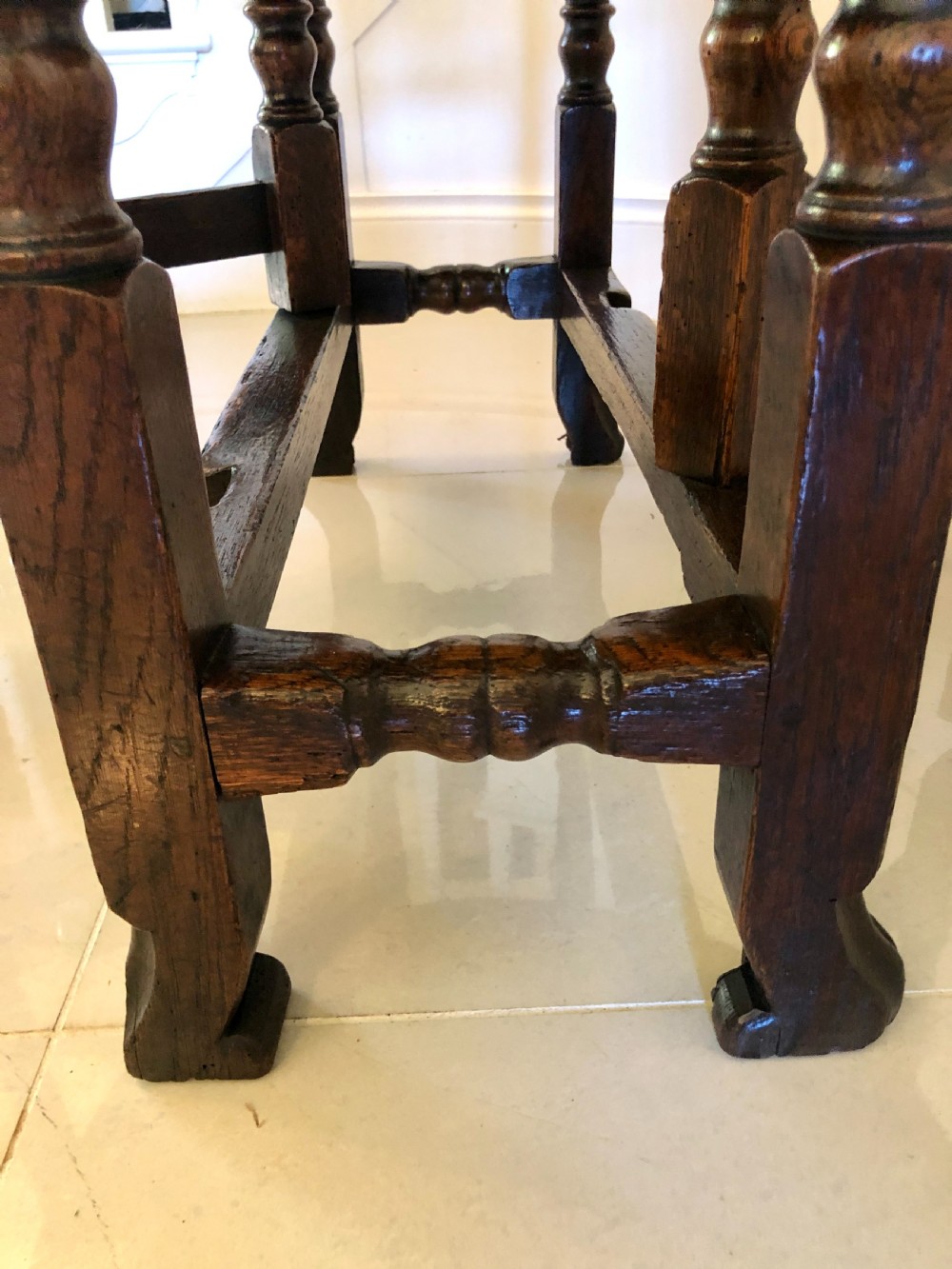 Antique 18th Century Oak Gateleg Table View VII