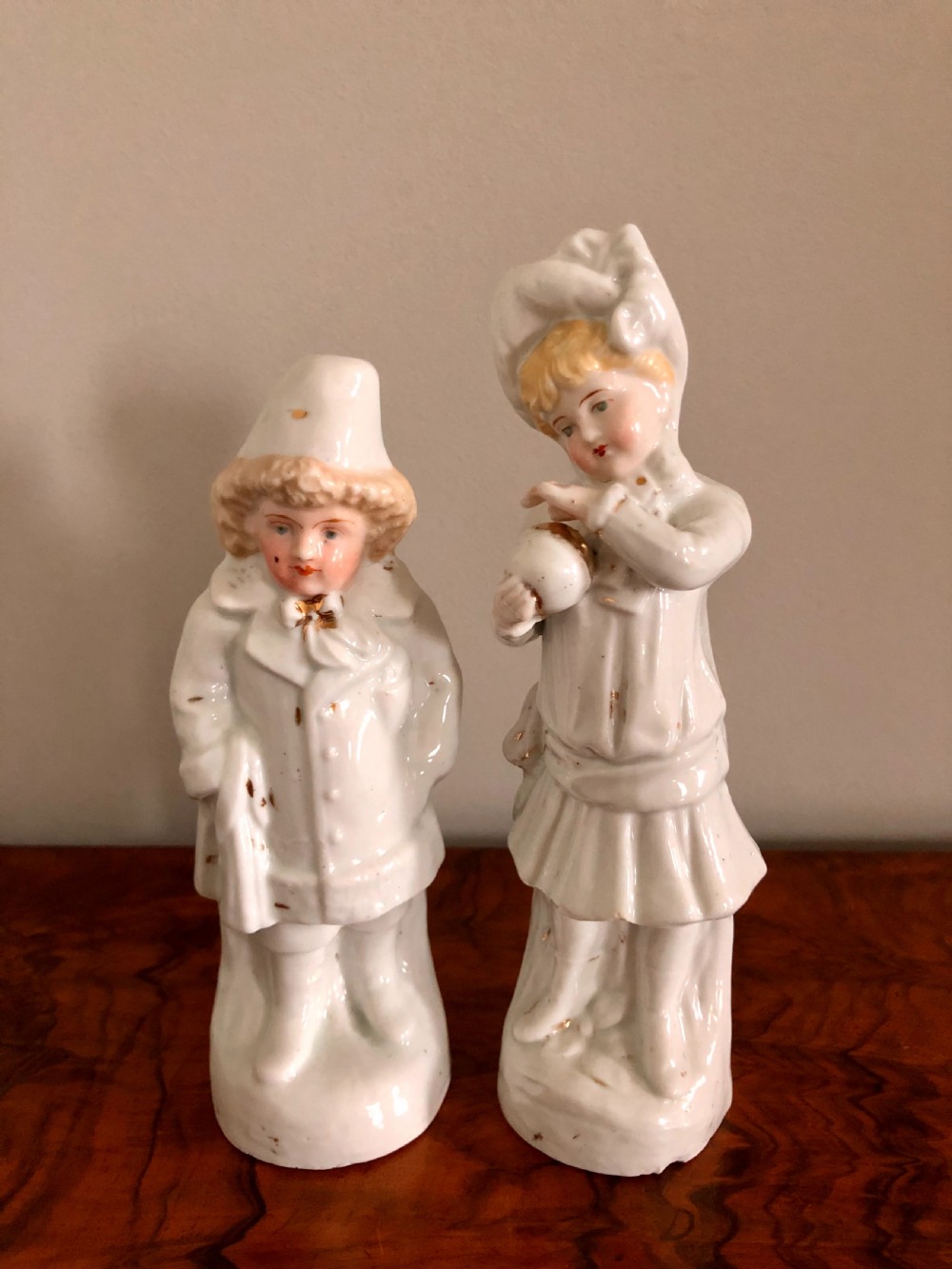  Set of 24 Antique Continental Porcelain Figurines 
 View III