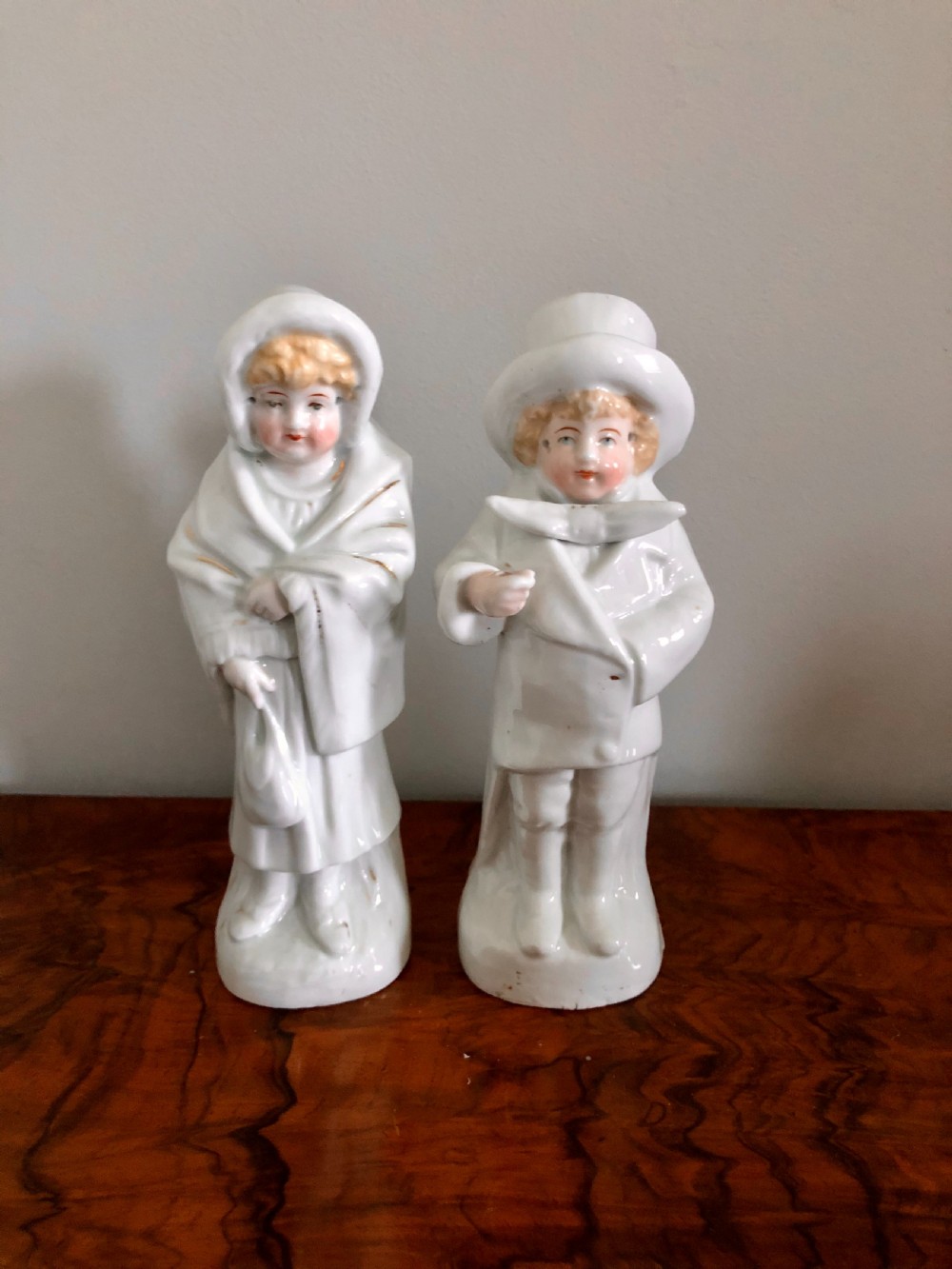  Set of 24 Antique Continental Porcelain Figurines 
 View VIII
