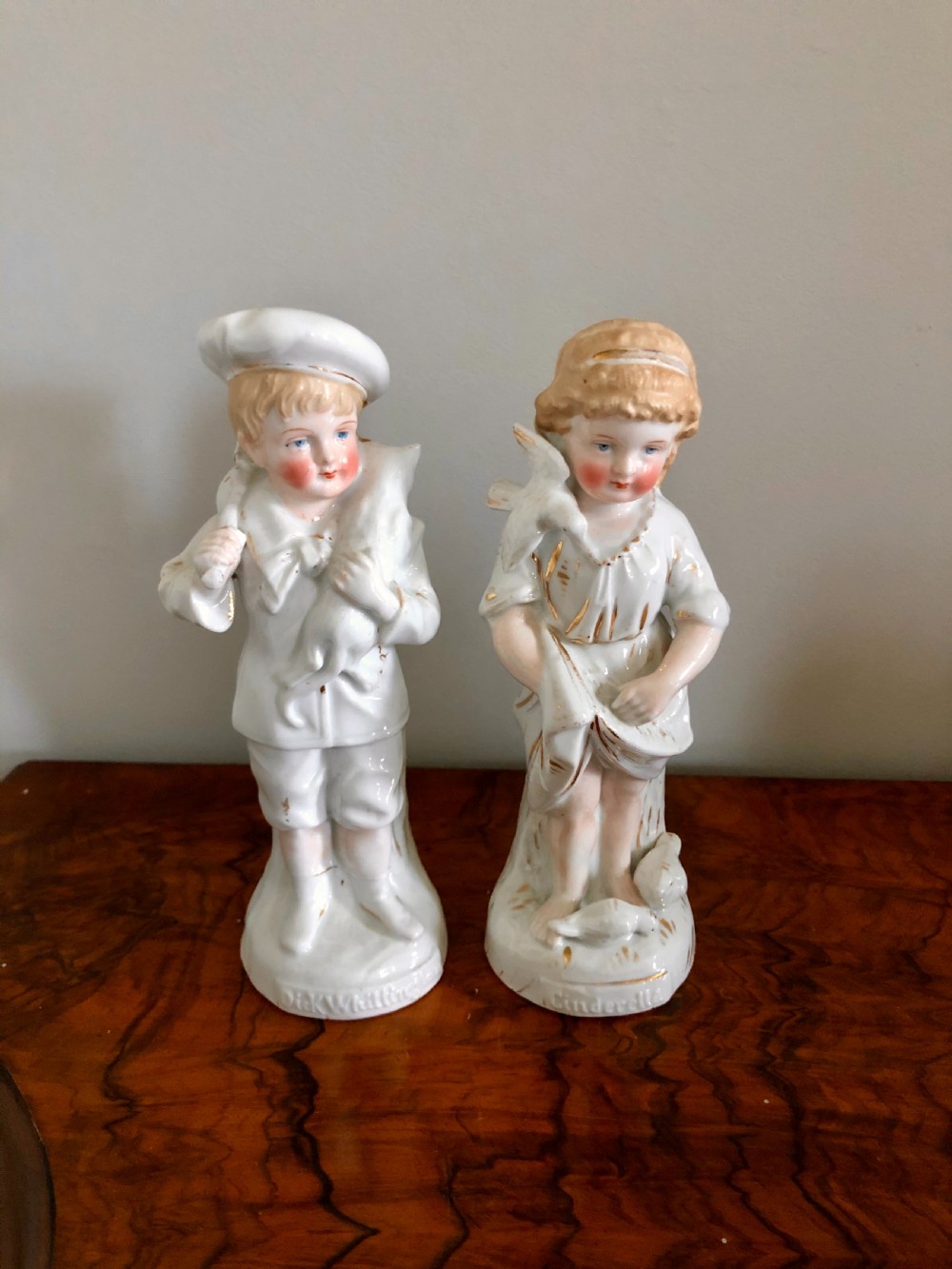  Set of 24 Antique Continental Porcelain Figurines 
 View X