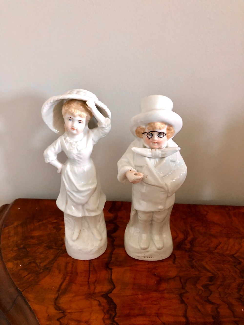  Set of 24 Antique Continental Porcelain Figurines 
 View XII