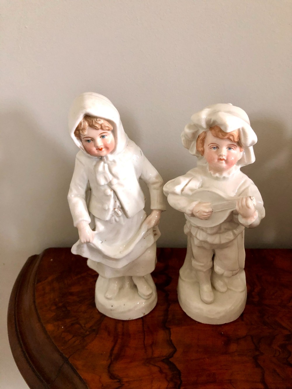  Set of 24 Antique Continental Porcelain Figurines 
 View XIII