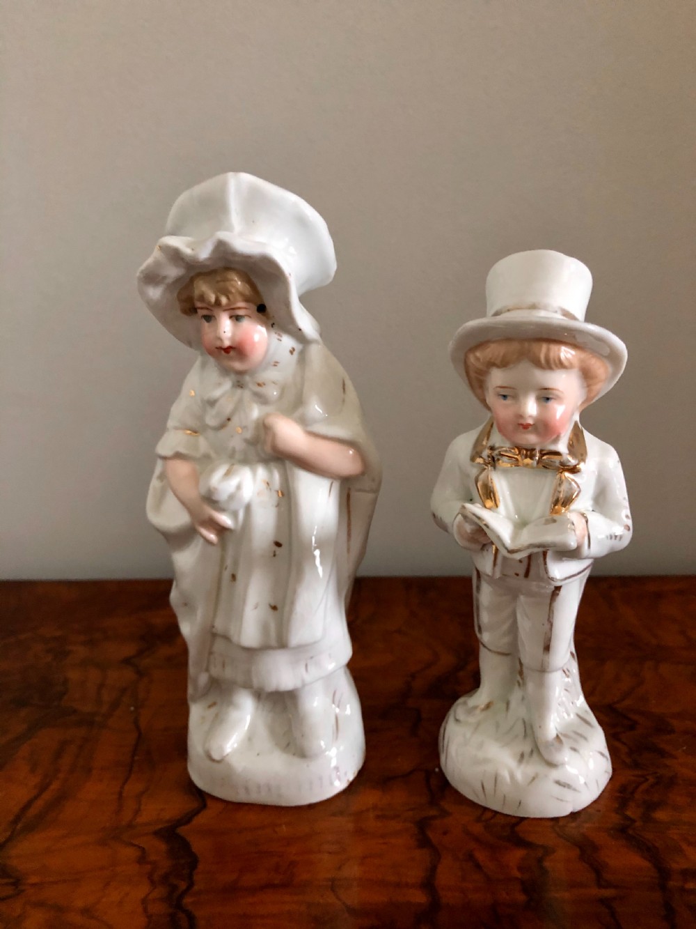  Set of 24 Antique Continental Porcelain Figurines 
 View XV