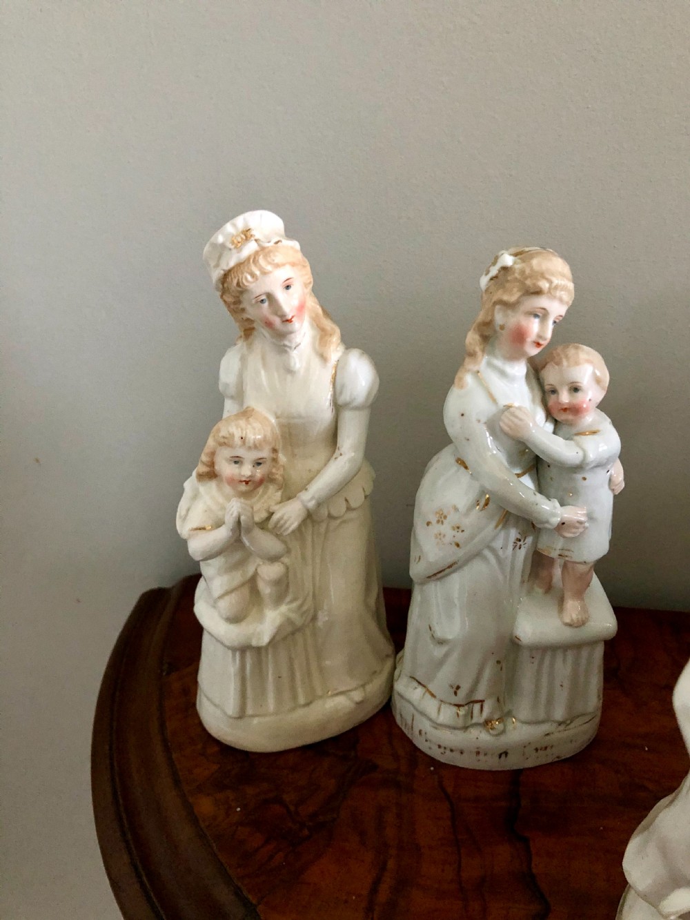  Set of 24 Antique Continental Porcelain Figurines 
 View XVI