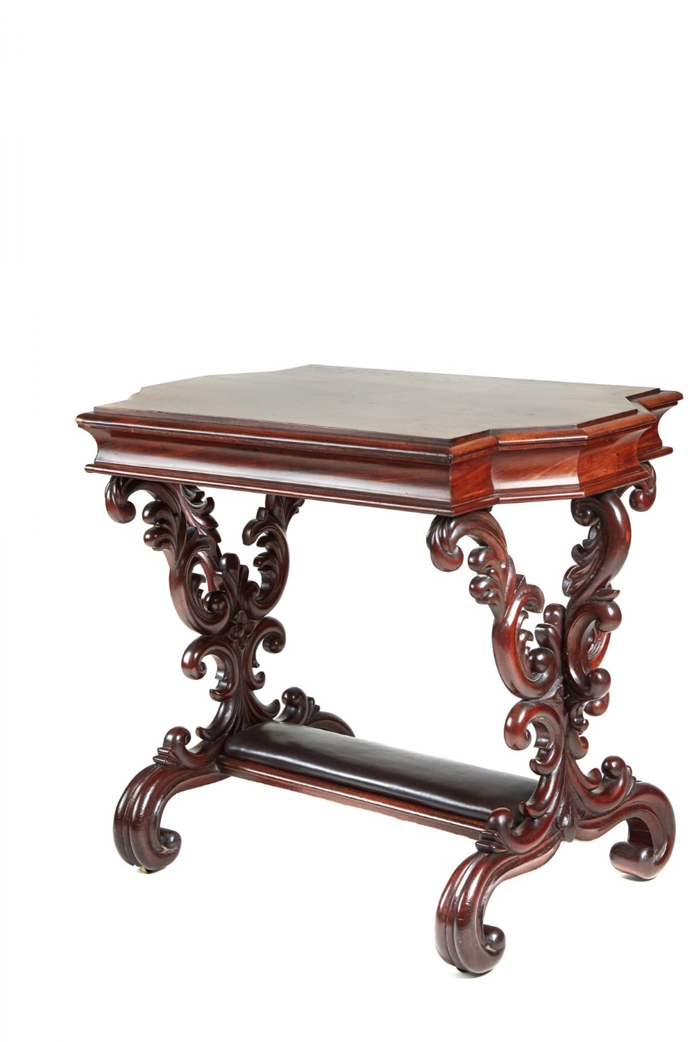 Outstanding Quality Carved Mahogany Centre Table c.1850