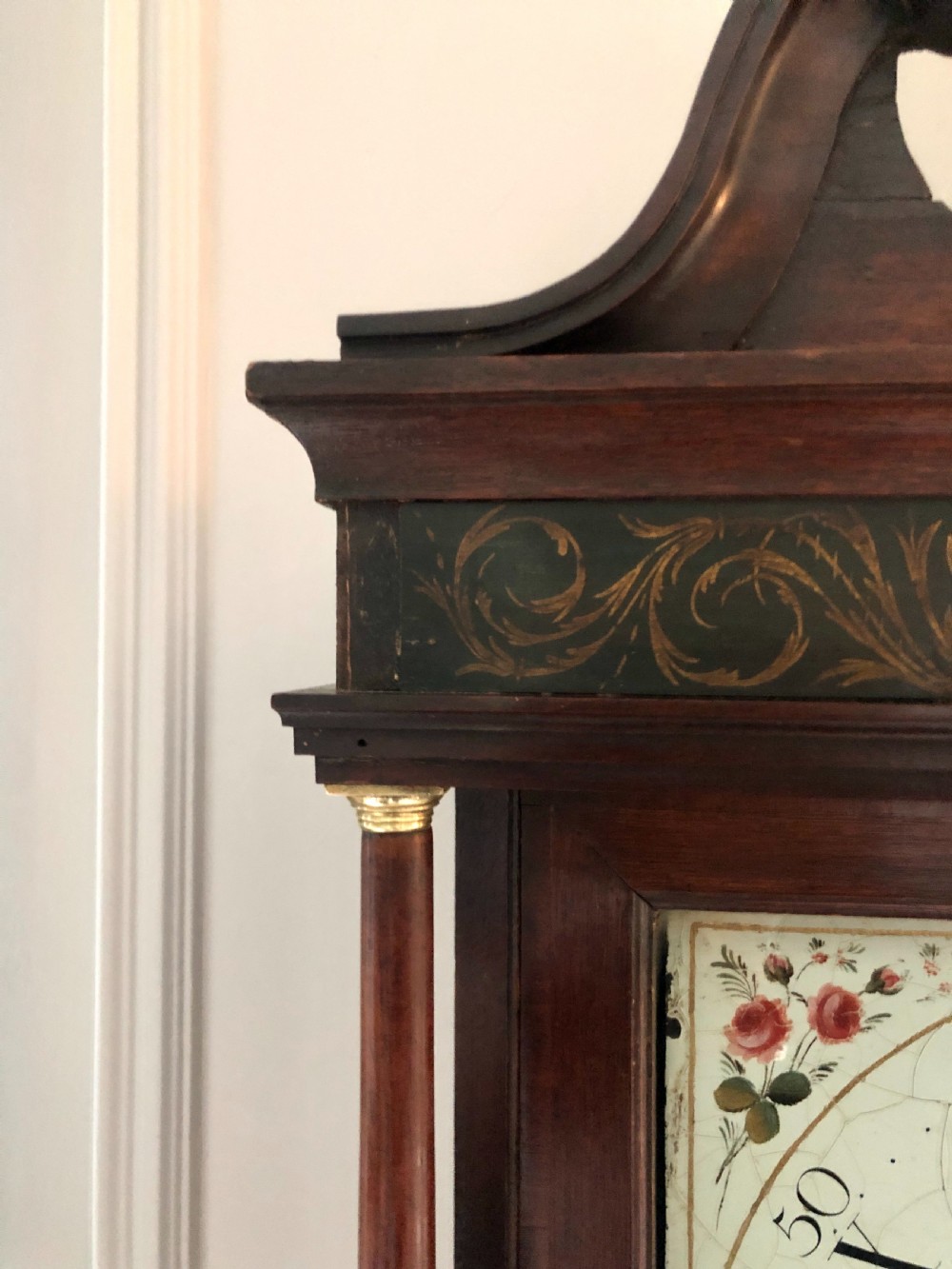 Antique George III Oak Longcase Clock Signed John Kent Manchester View VI
