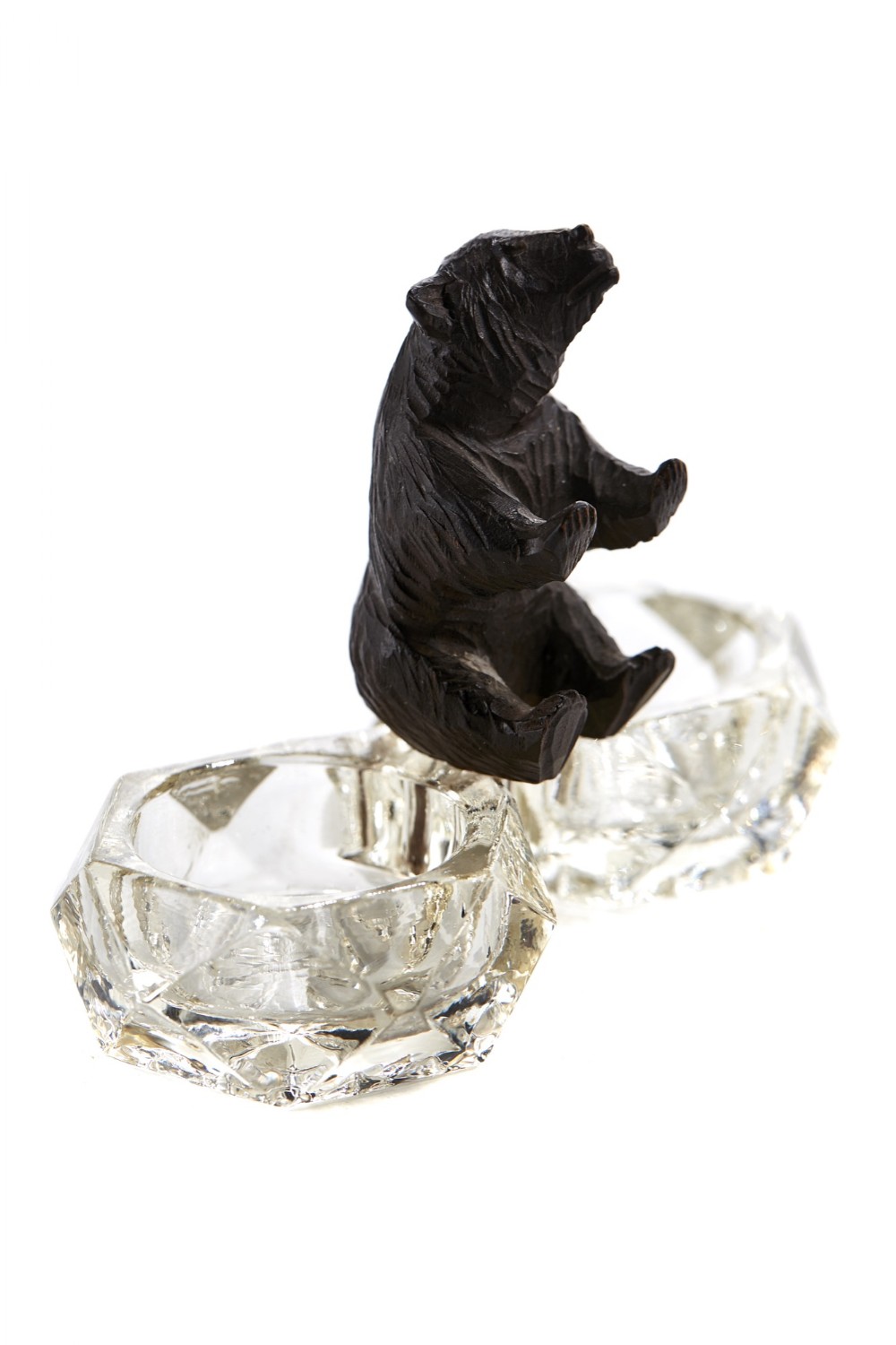 Antique Victorian Carved Black Forest Bear 
