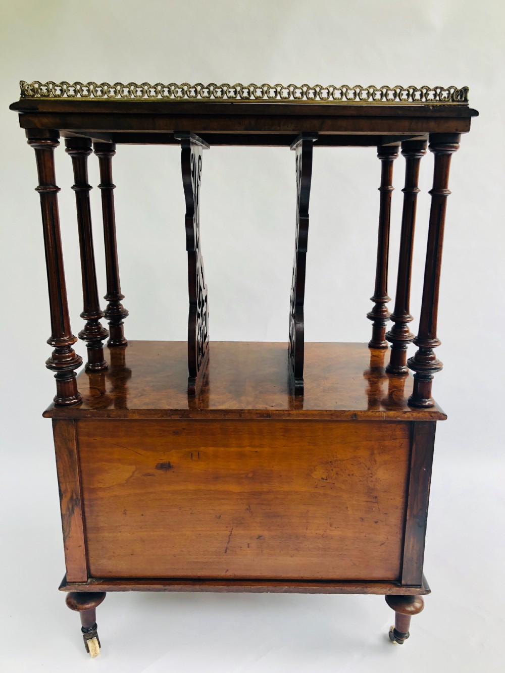  Outstanding Quality Inlaid Burr Walnut Music Cabinet/Canterbury View VII