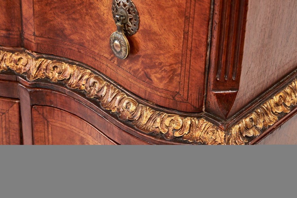  Outstanding Quality Inlaid Burr Walnut Music Cabinet/Canterbury View XI