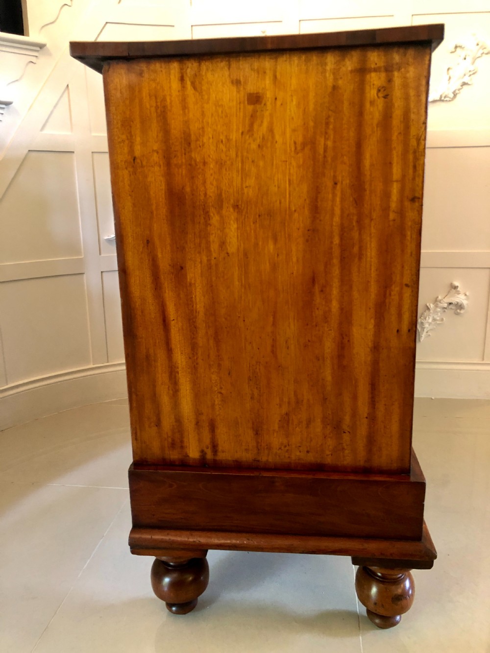  Antique Victorian Mahogany Chest of Drawers
 View V