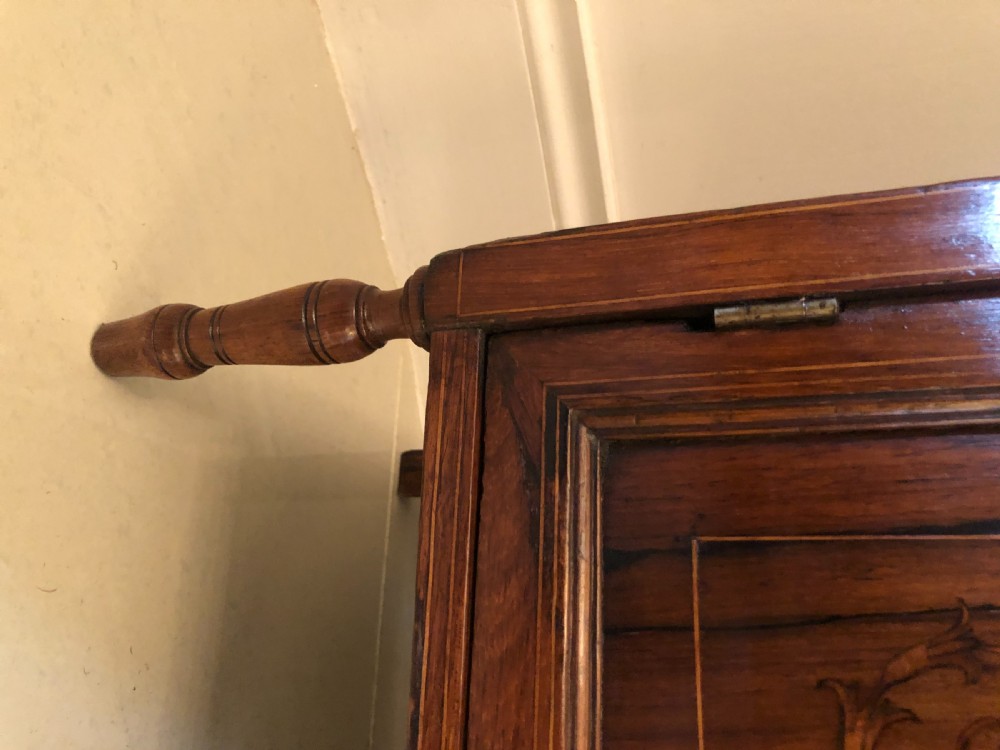  Antique Victorian Inlaid Rosewood Side Cabinet
 View VI