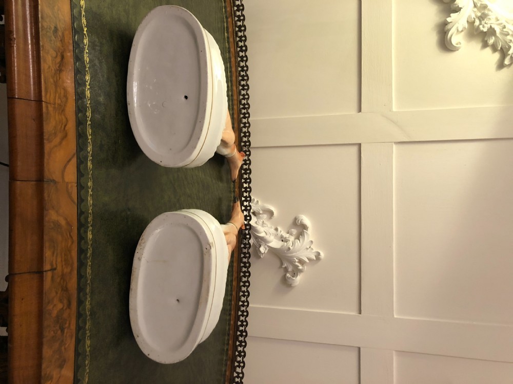  Fine Pair of Antique Staffordshire Greyhounds
 View XIX