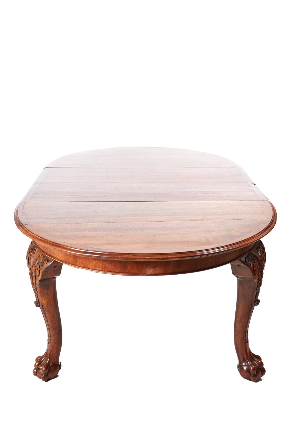 Antique 19th Century Victorian Walnut Extending Dining Table
