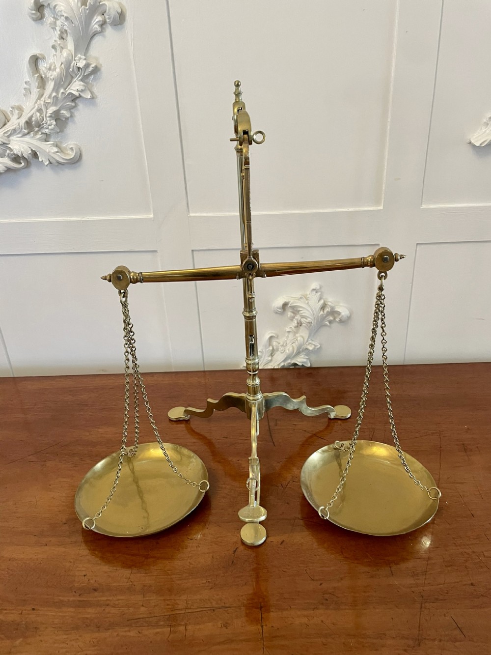  Quality Antique Victorian Brass Scales 