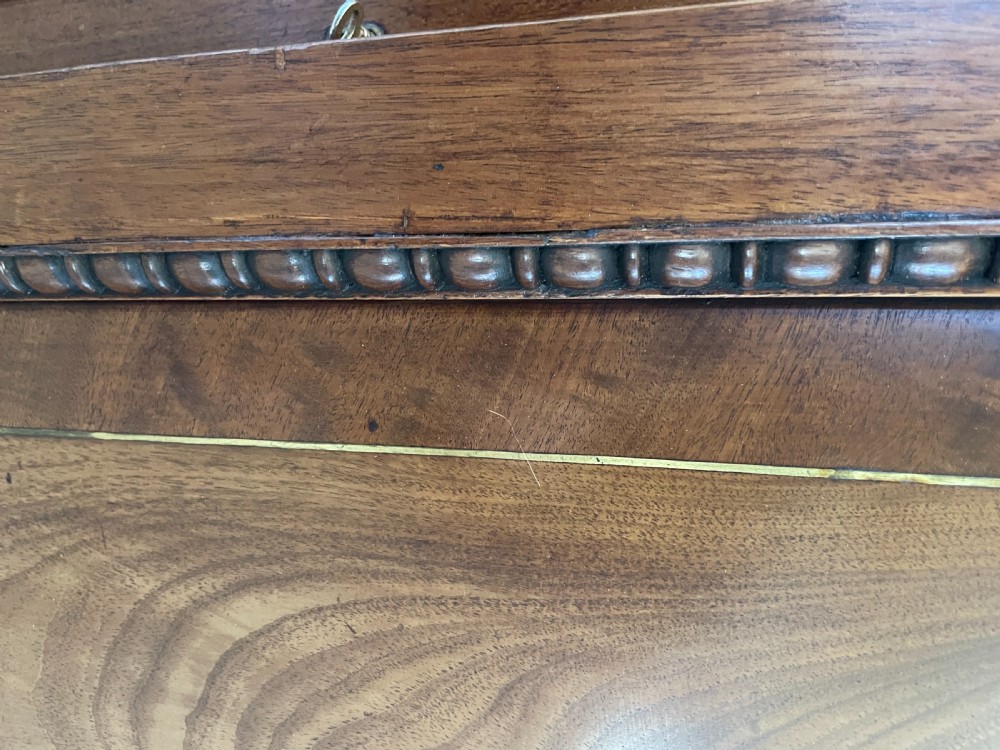 Antique Regency Quality Figured Mahogany Breakfront Four Door Sideboard  View VIII