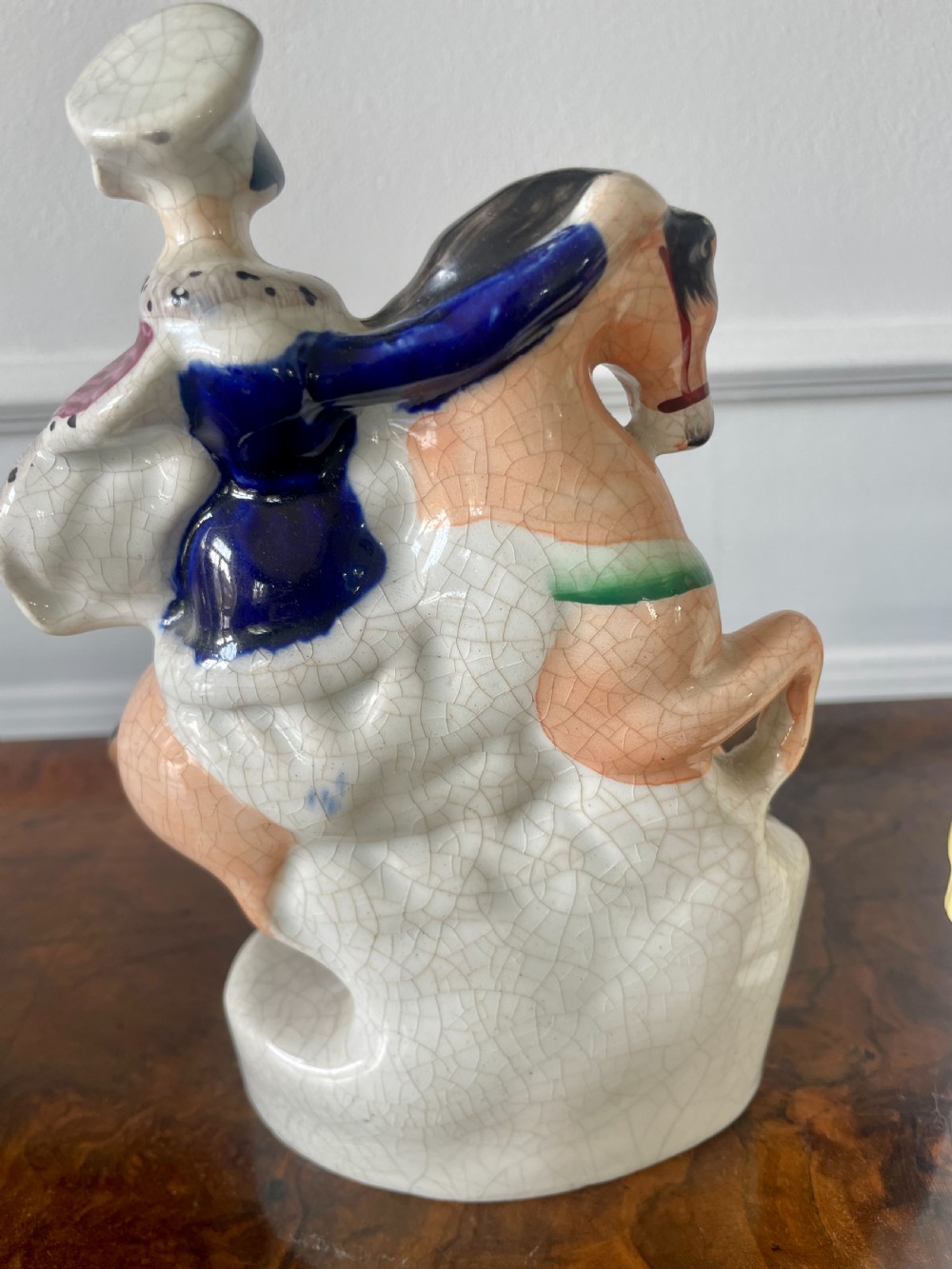 Four Antique Staffordshire Flatback Figures View X