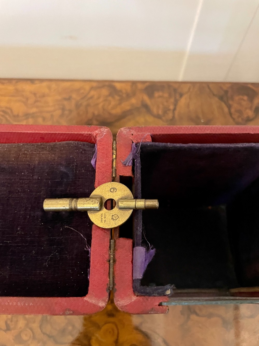Antique Victorian Quality Brass Carriage Clock with Original Leather Travel Case  View VIII