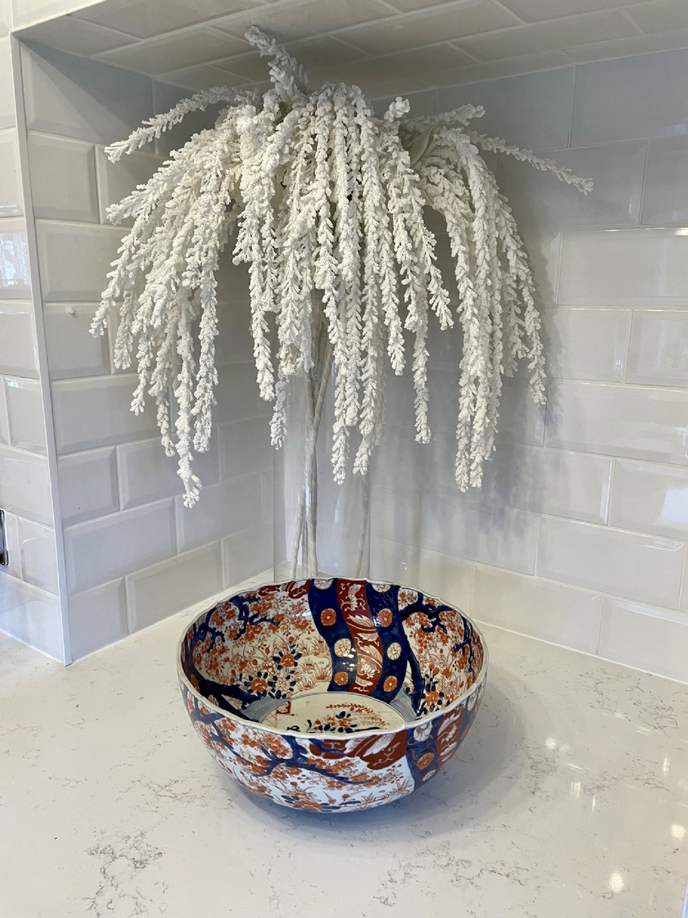  Large Antique Japanese Quality Imari Bowl 